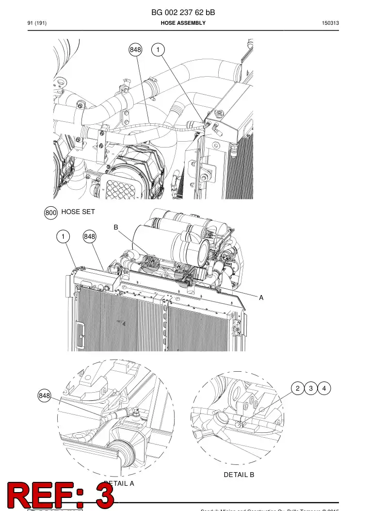 44310540 443 105 40 Hexagon head screw - Sandvik Technical Drawing