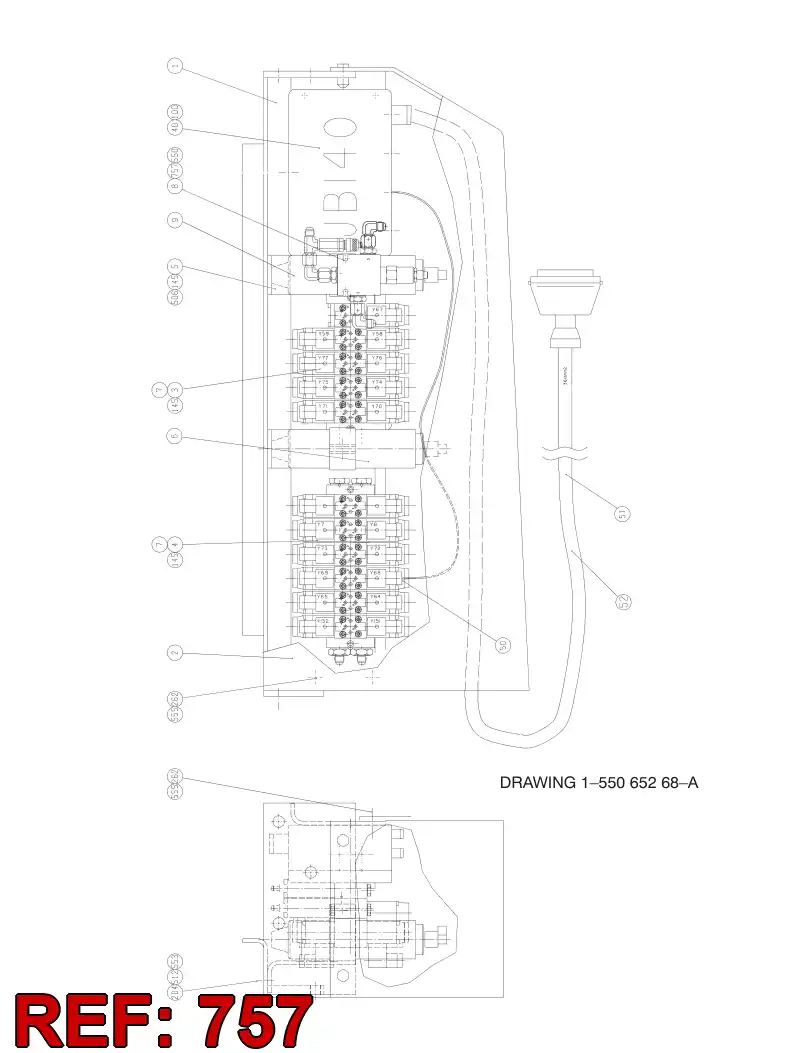 44571530 445 715 30 HEXAGON SOCKET HEAD SCREW (FULL THREAD) - Sandvik Technical Drawing