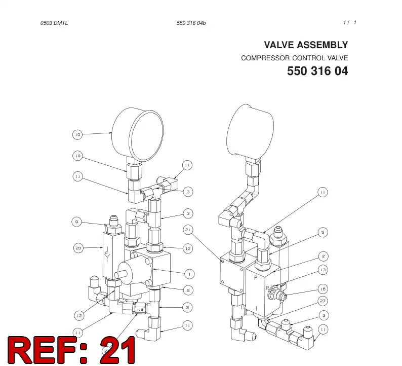 44575310 445 753 10 HEXAGON SOCKET HEAD SCREW (FULL THREAD) - Sandvik Technical Drawing