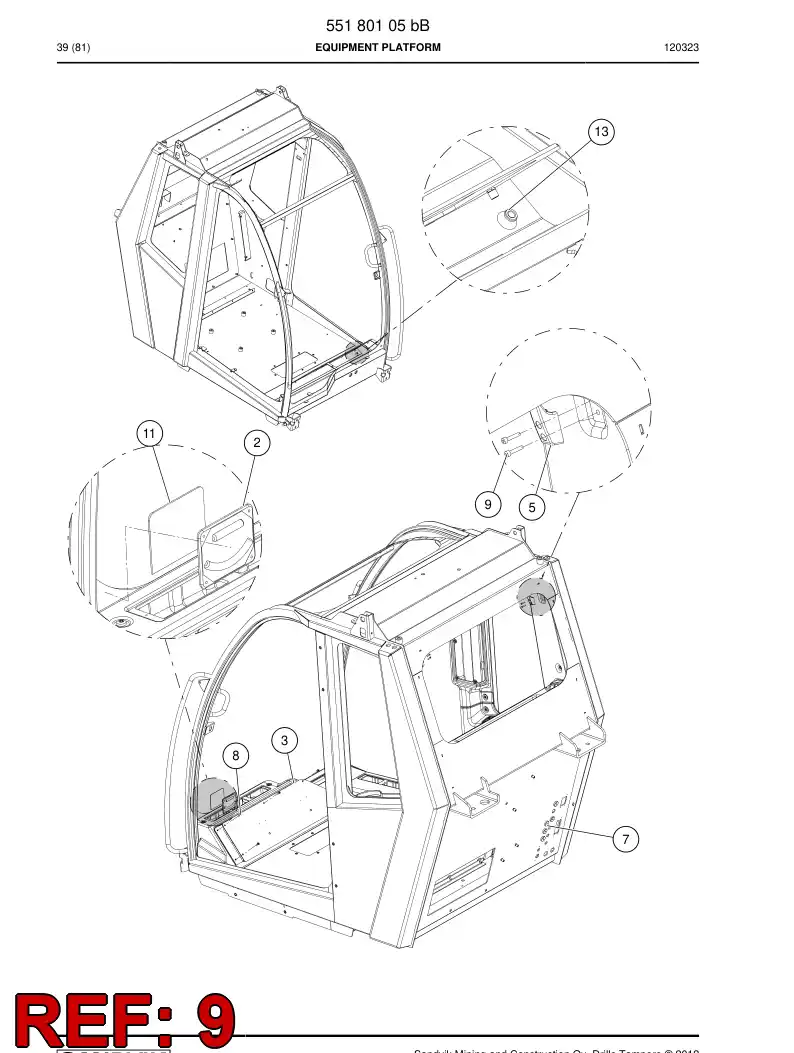 44575600 445 756 00 Hexagon socket head screw - Sandvik Technical Drawing