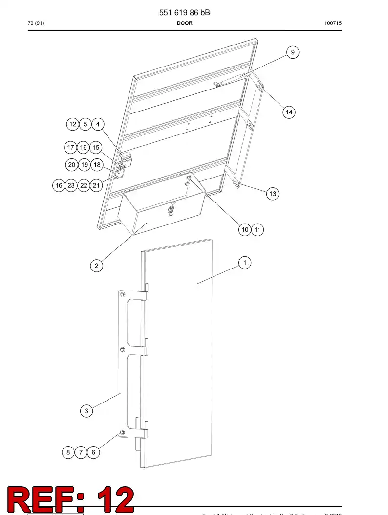 44576040 445 760 40 Hexagon socket head screw (full thread) - Sandvik Technical Drawing