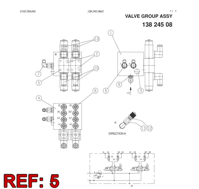 44576730 445 767 30 HEXAGON SOCKET HEAD SCREW (FULL THREAD) - Sandvik Technical Drawing