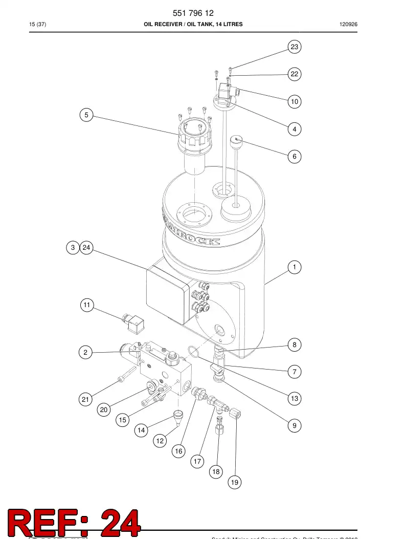 44577740a 445 777 40a Hexagon socket head screw (full thread) - Sandvik Technical Drawing