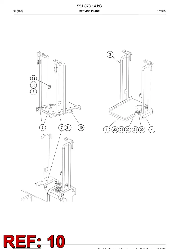 44579220a 445 792 20a Hexagon socket head screw - Sandvik Technical Drawing