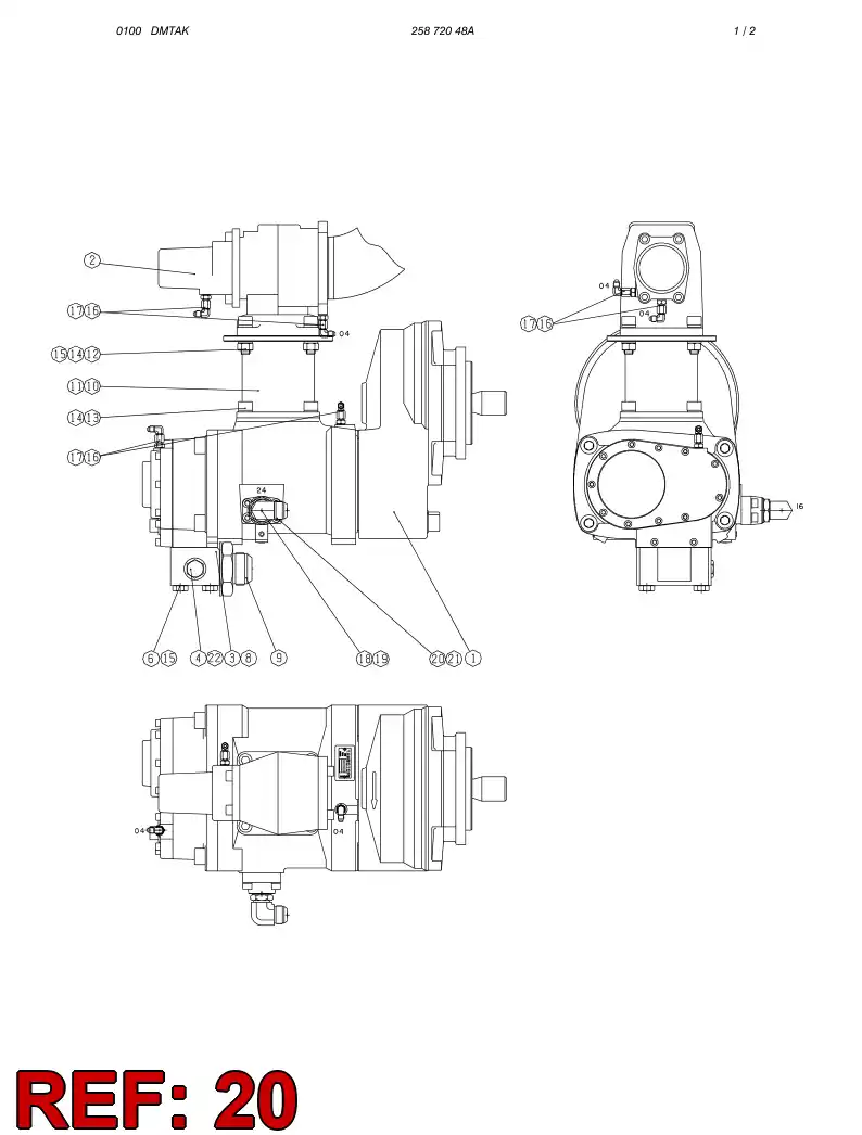 44580140 445 801 40 HEXAGON SOCKET HEAD SCREW (FULL THREAD) - Sandvik Technical Drawing