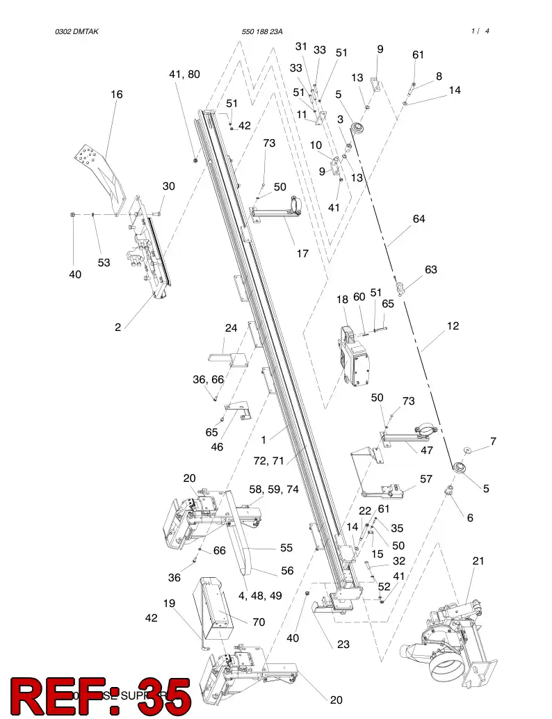 44581690 445 816 90 HEXAGON SOCKET HEAD SCREW (FULL THREAD) - Sandvik Technical Drawing