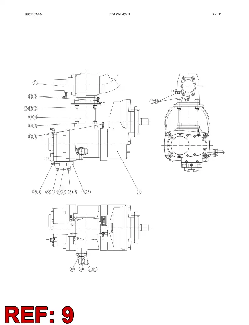 44582440 445 824 40 HEXAGON SOCKET HEAD SCREW (FULL THREAD) - Sandvik Technical Drawing