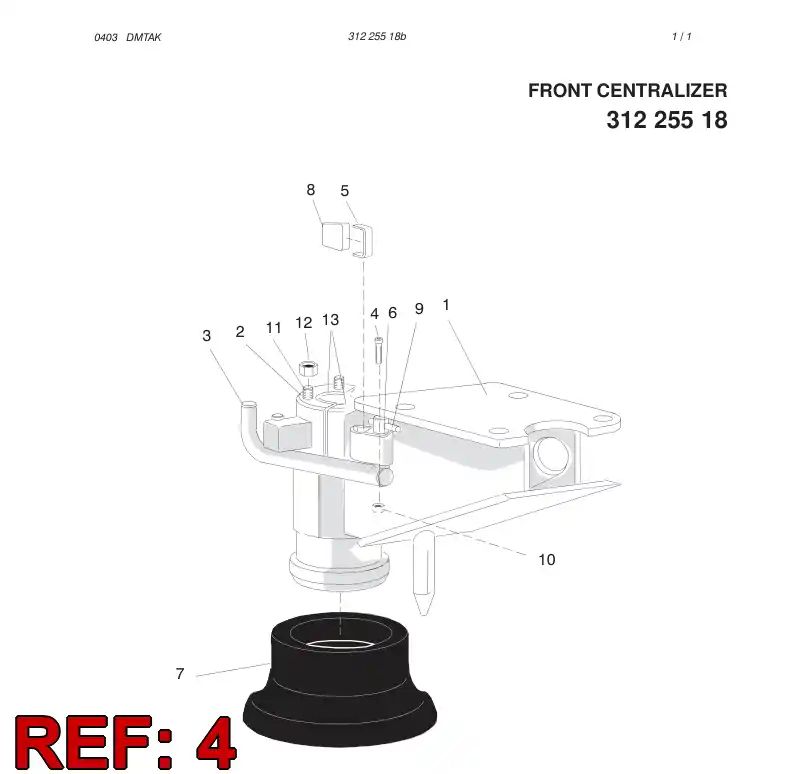 44583600 445 836 00 Hexagon socket head screw - Sandvik Technical Drawing