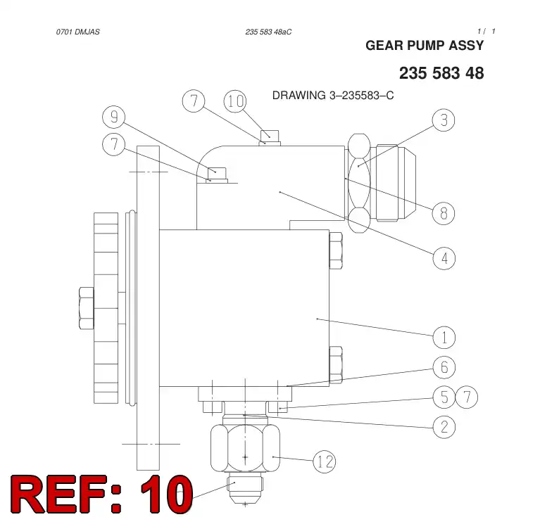 44610600 446 106 00 Hexagon socket head screw (full thread) - Sandvik Technical Drawing