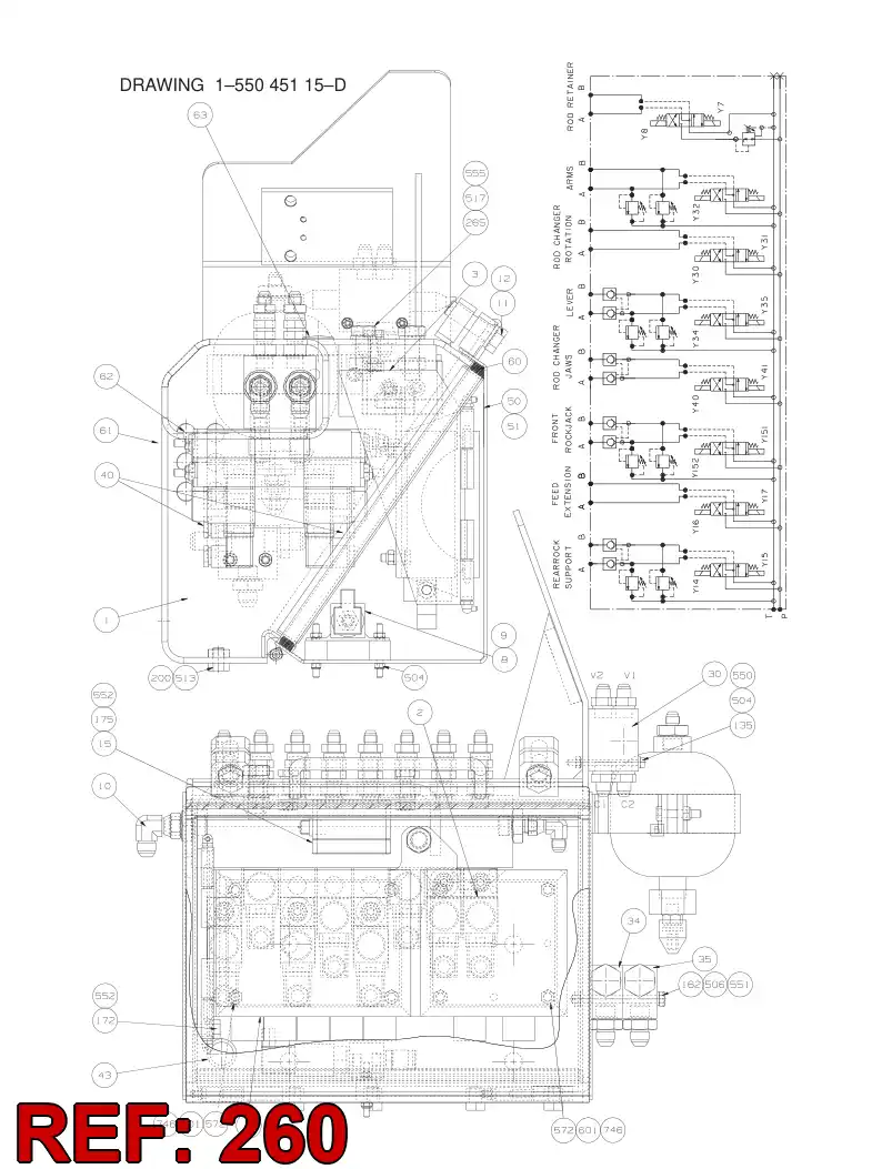44670380 446 703 80 HEXAGON SOCKET HEAD SCREW (FULL THREAD) - Sandvik Technical Drawing