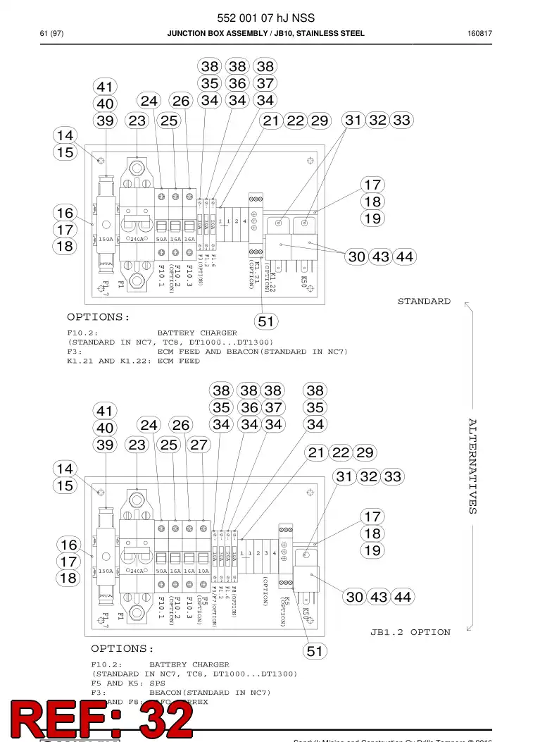 44706910 447 069 10 Slotted countersunk flat head screw - Sandvik Technical Drawing