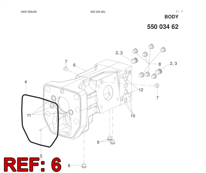 44823820 448 238 20 HEX.SOCKET SETSCREW - Sandvik Technical Drawing
