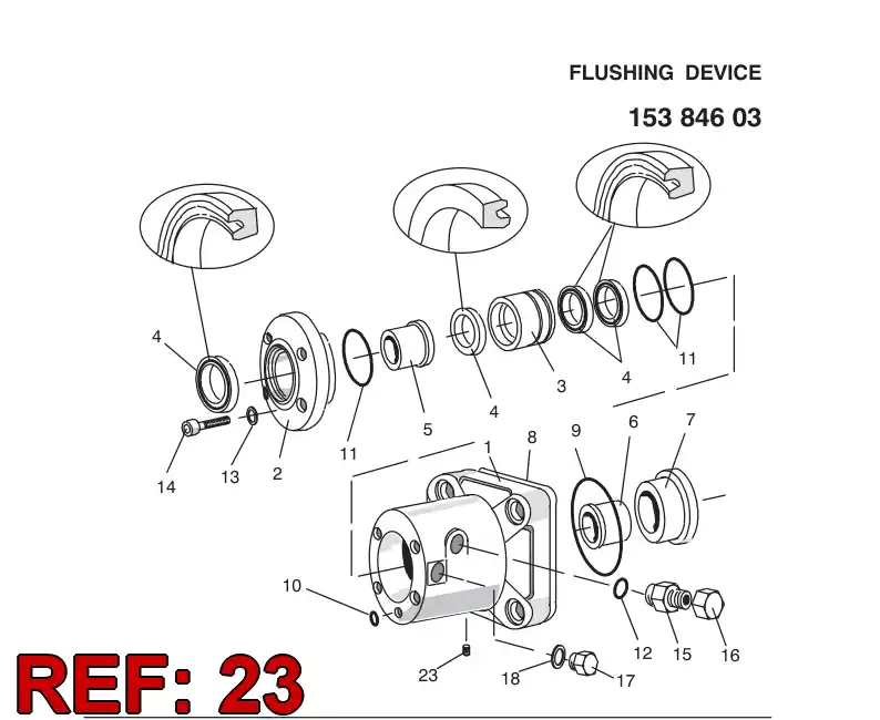 44858030 448 580 30 HEXAGON SOCKET SET SCREW - Sandvik Technical Drawing