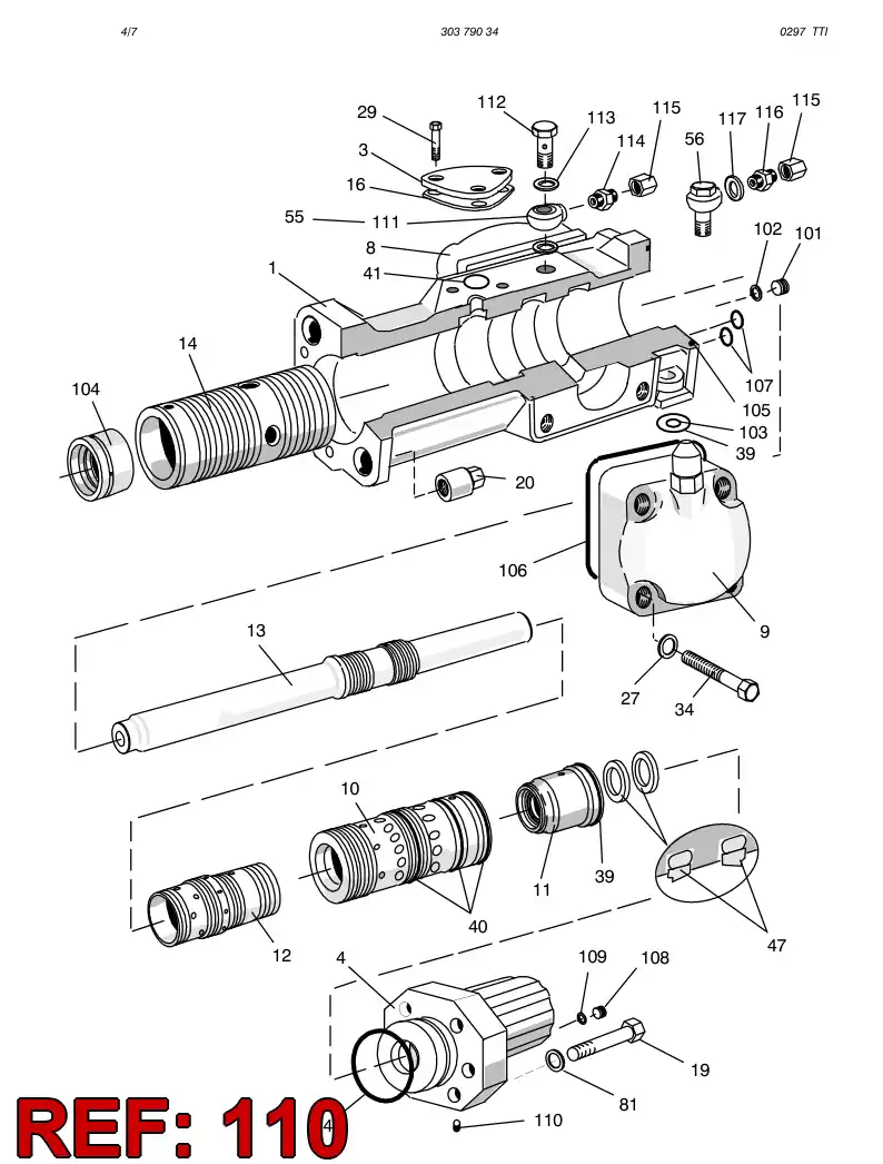 44858980 448 589 80 HEXAGON SOCKET SET SCREW - Sandvik Technical Drawing