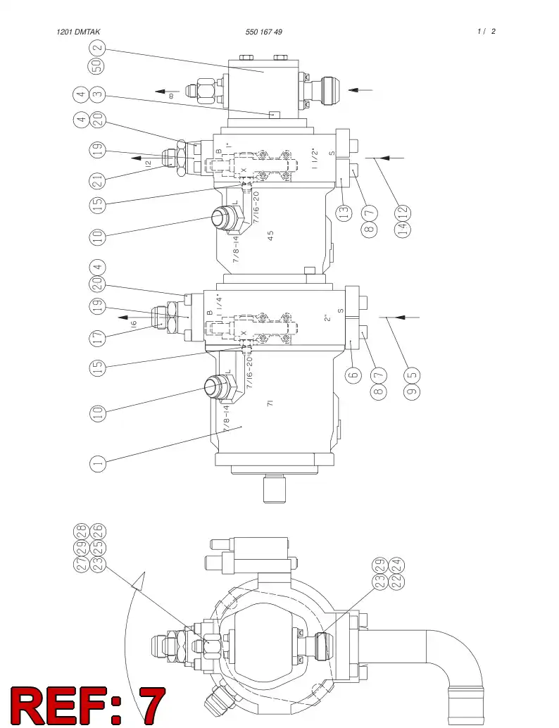 45226670 452 266 70 HEXAGON SOCKET HEAD SCREW (FULL THREAD) - Sandvik Technical Drawing