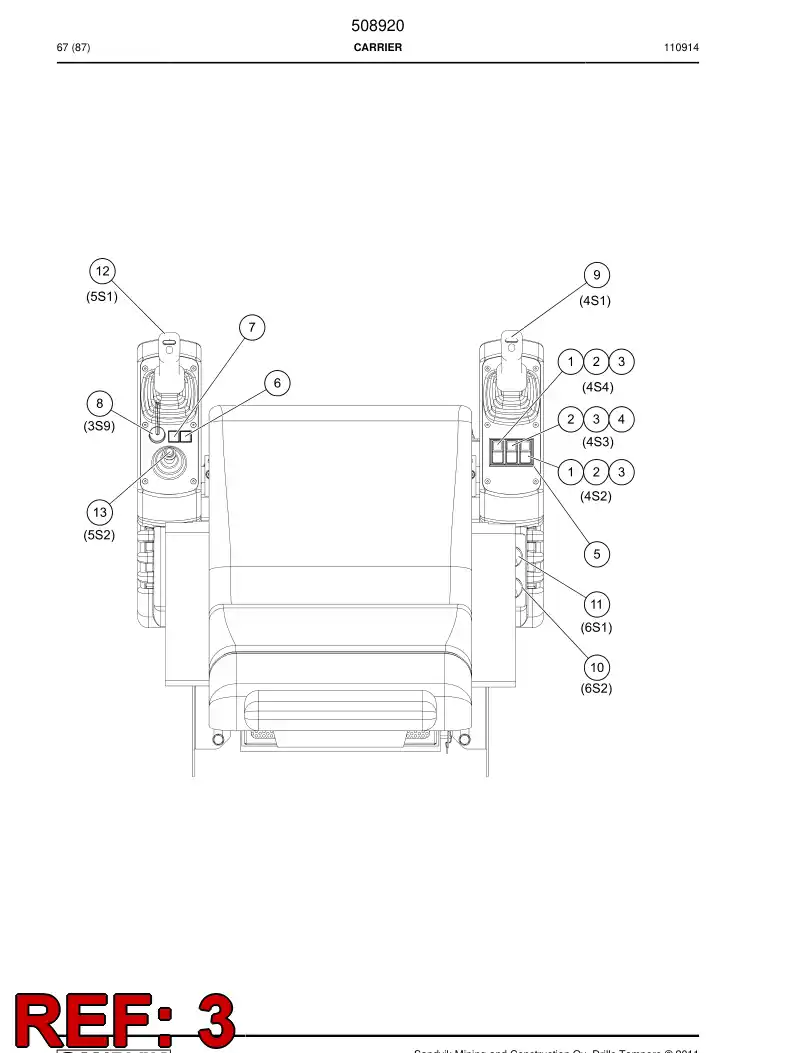 501196 501196 Plug connector - Sandvik Technical Drawing