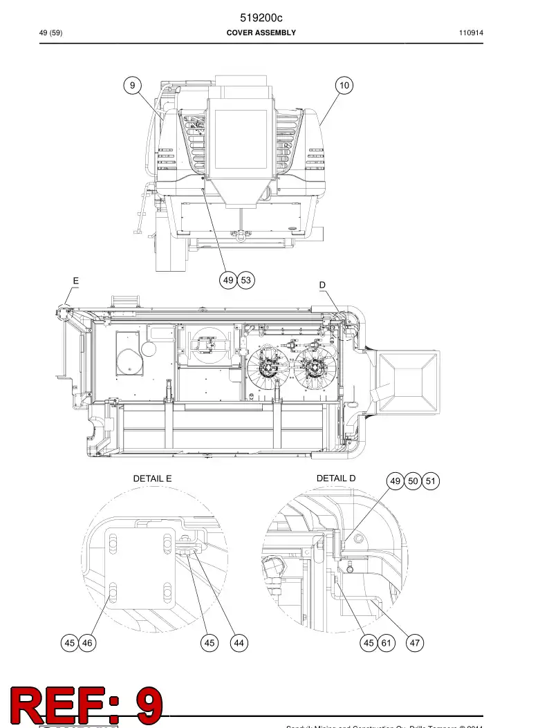 501813 501813 Plate - Sandvik Technical Drawing