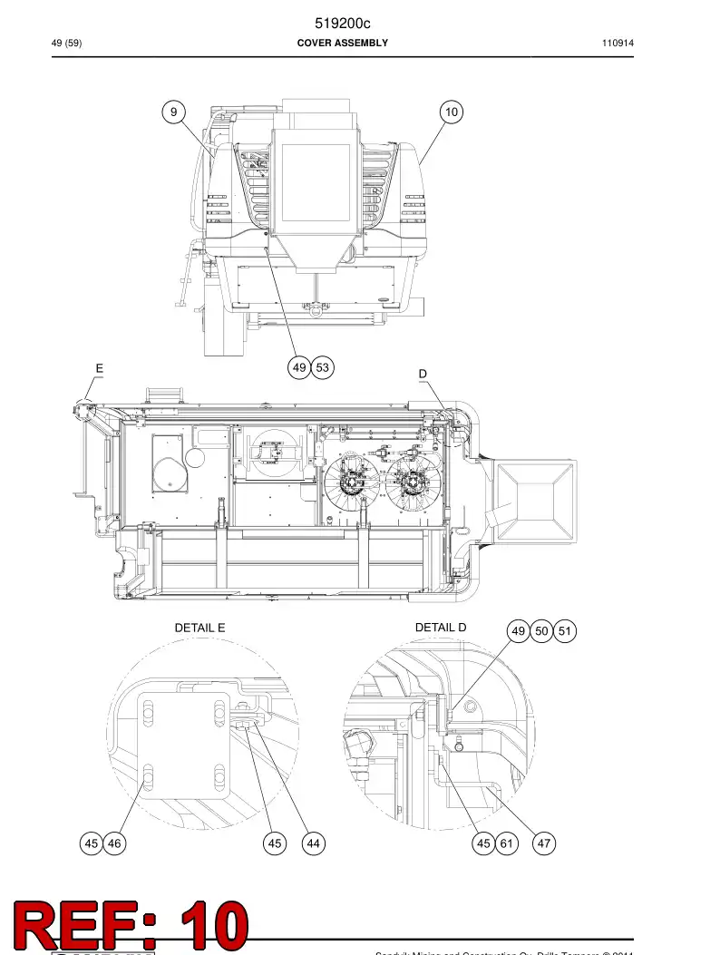 501814 501814 Plate - Sandvik Technical Drawing