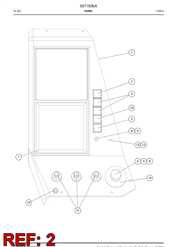 502309 502309 Lamp - Sandvik Technical Drawing