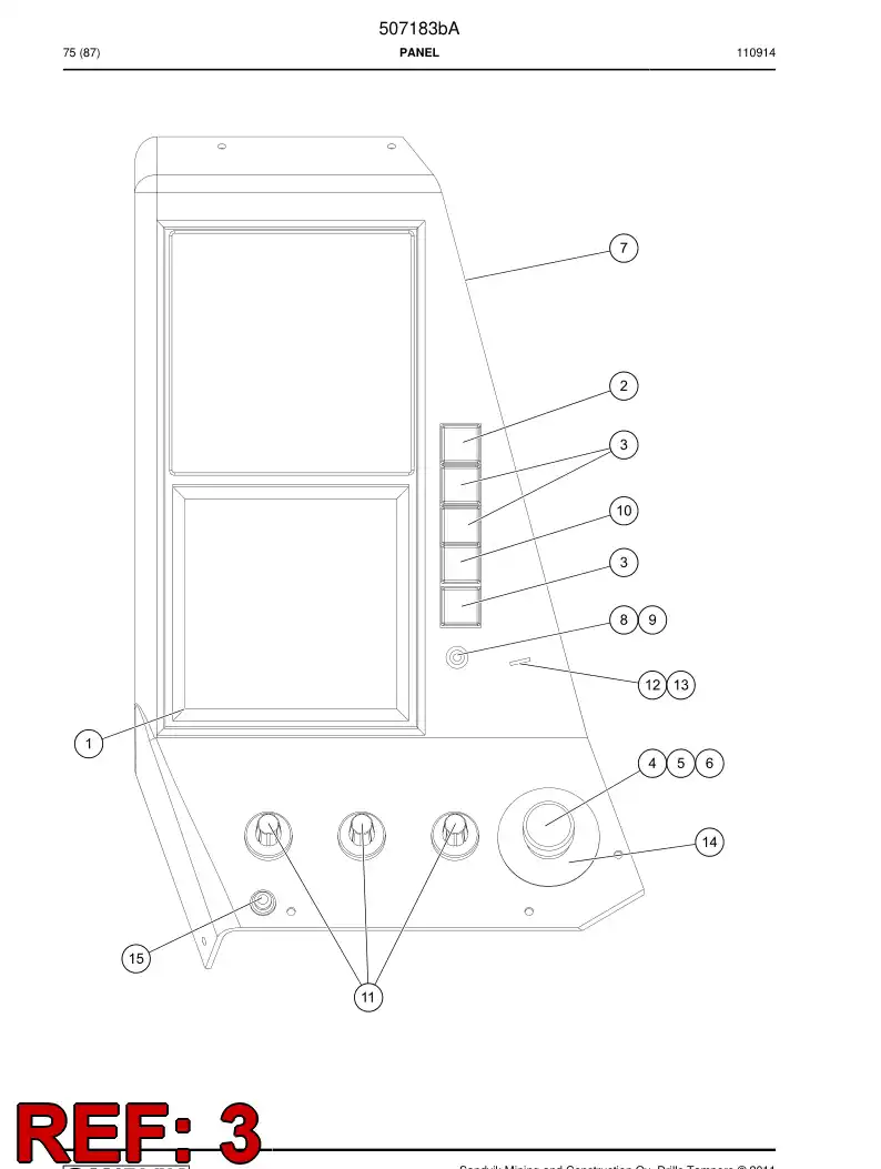 502311 502311 Lamp - Sandvik Technical Drawing
