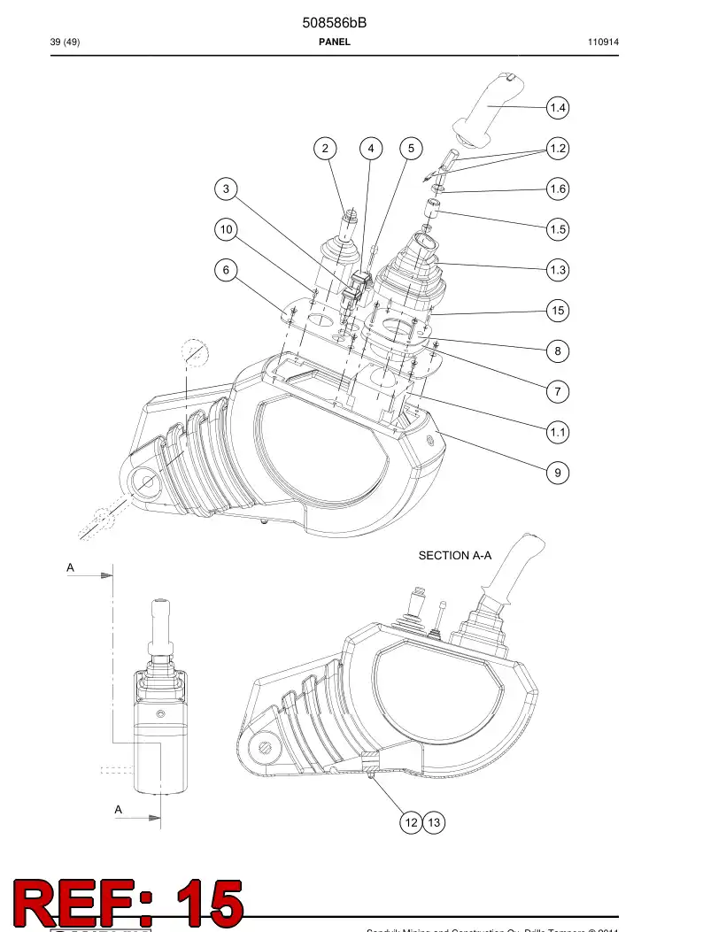 502329 502329 Screw - Sandvik Technical Drawing