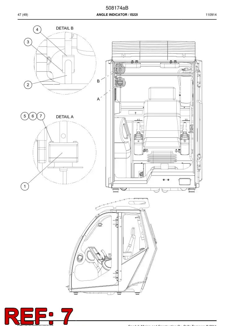 502364 502364 Plate - Sandvik Technical Drawing