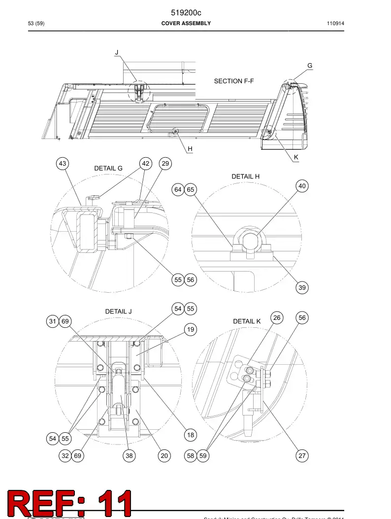502368 502368 Decal - Sandvik Technical Drawing
