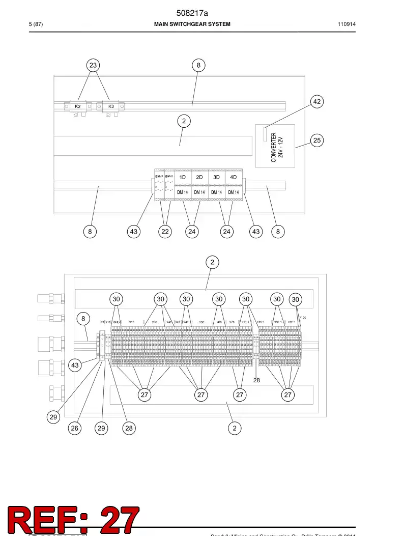 502369 502369 Clamp - Sandvik Technical Drawing