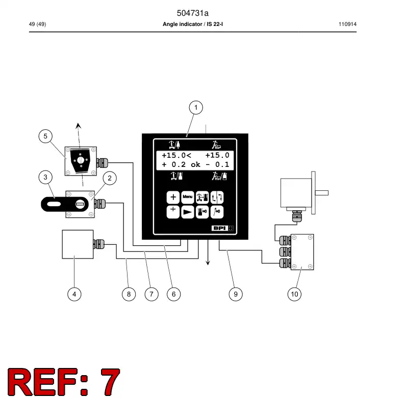 502523 502523 Cable - Sandvik Technical Drawing