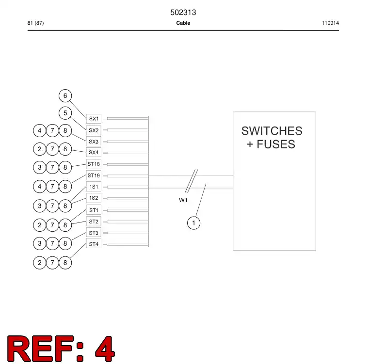 502538 502538 Connector - Sandvik Technical Drawing