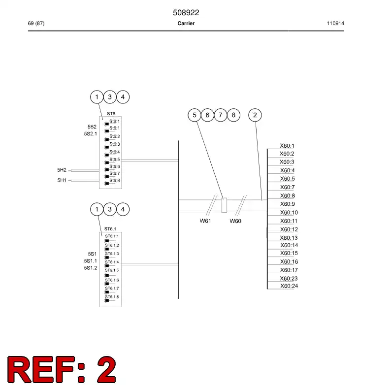 502540 502540 Connector - Sandvik Technical Drawing