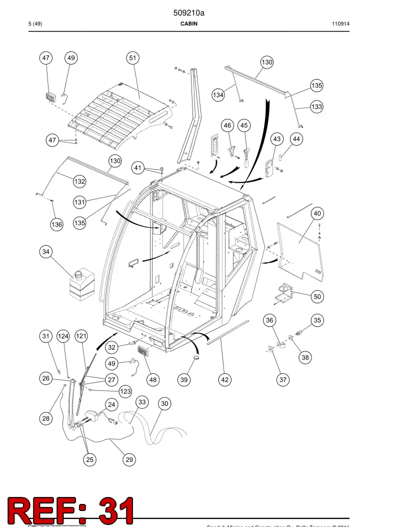 502618 502618 Nozzle - Sandvik Technical Drawing