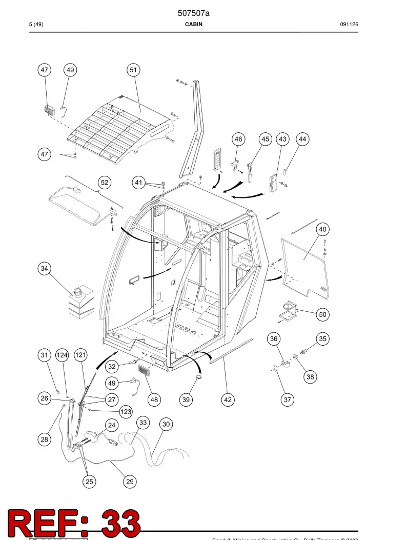 502620 502620 Check valve - Sandvik Technical Drawing