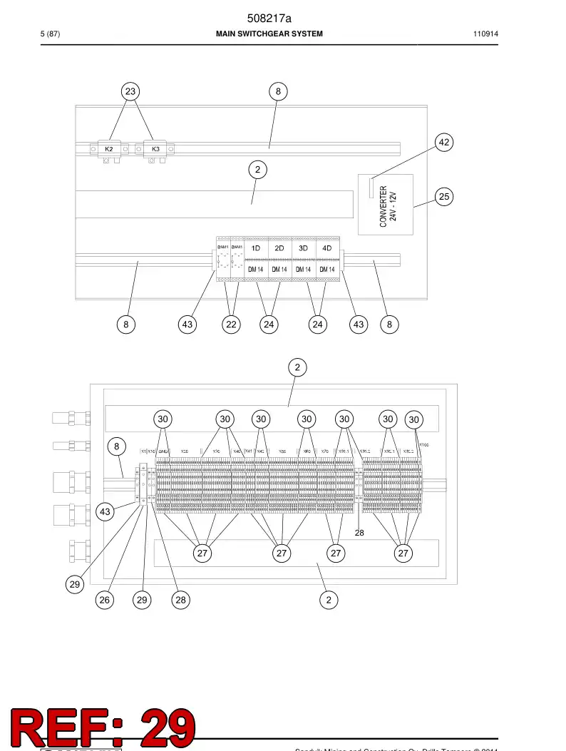 502724 502724 Board - Sandvik Technical Drawing