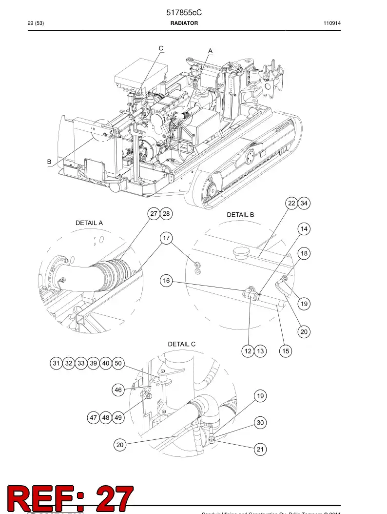 502756 502756 Hose - Sandvik Technical Drawing