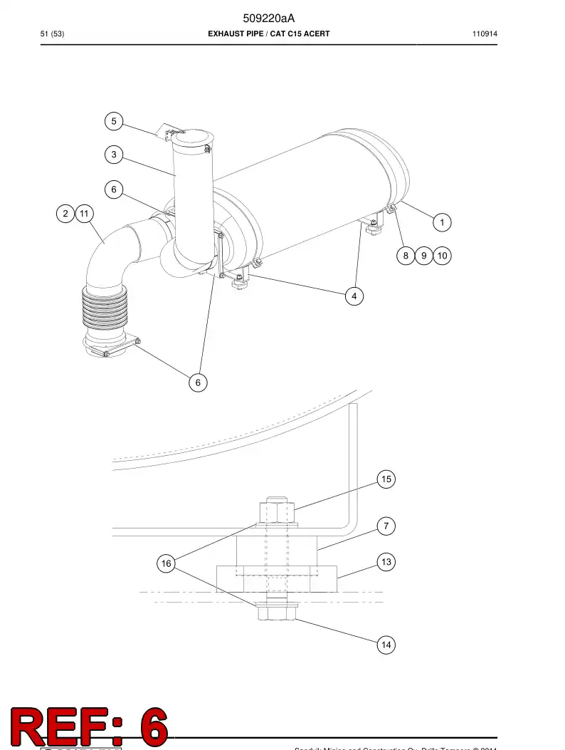502882 502882 Clamp - Sandvik Technical Drawing