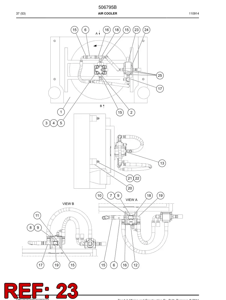 503022 503022 Cardridge - Sandvik Technical Drawing