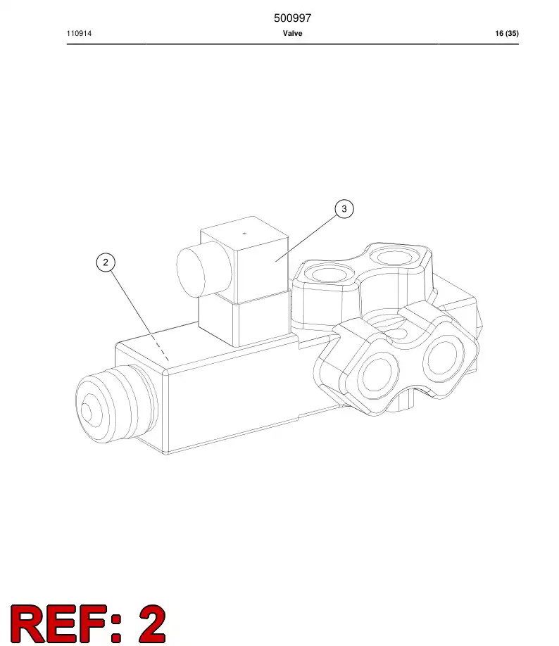 503084 503084 PISTON - Sandvik Technical Drawing