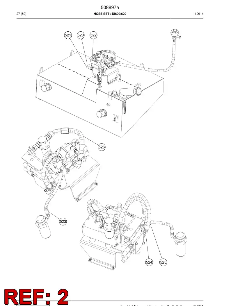 503206 503206 Adapter - Sandvik Technical Drawing