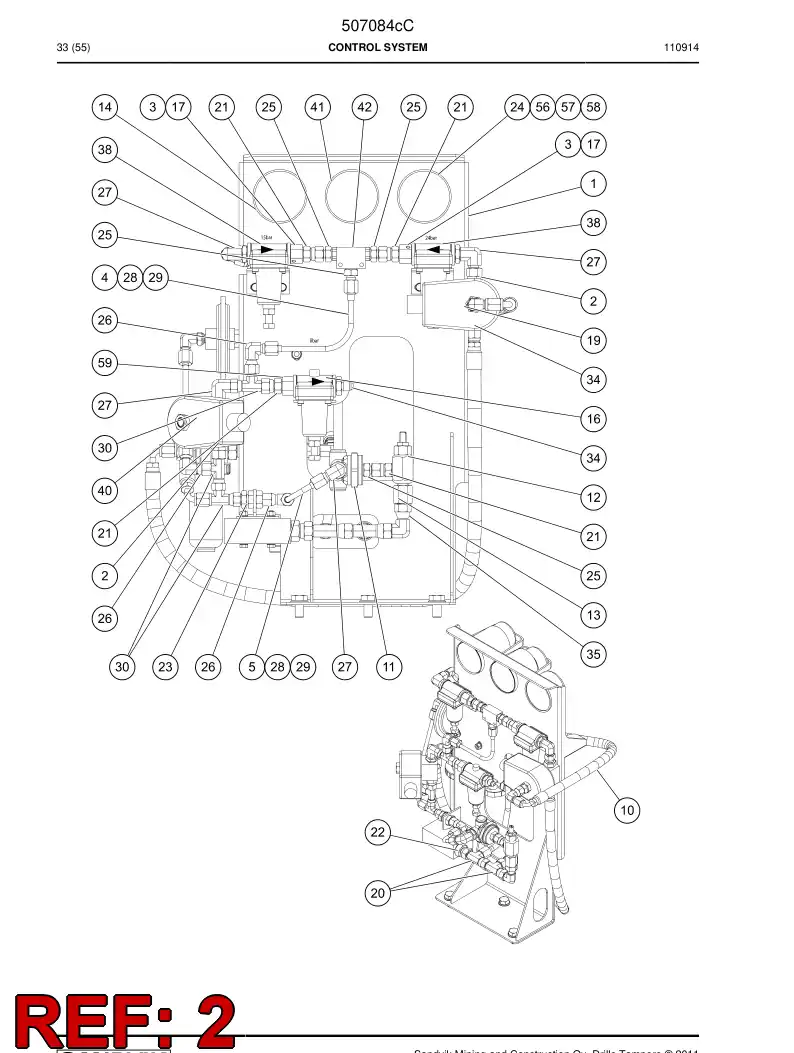 503208 503208 Adapter - Sandvik Technical Drawing