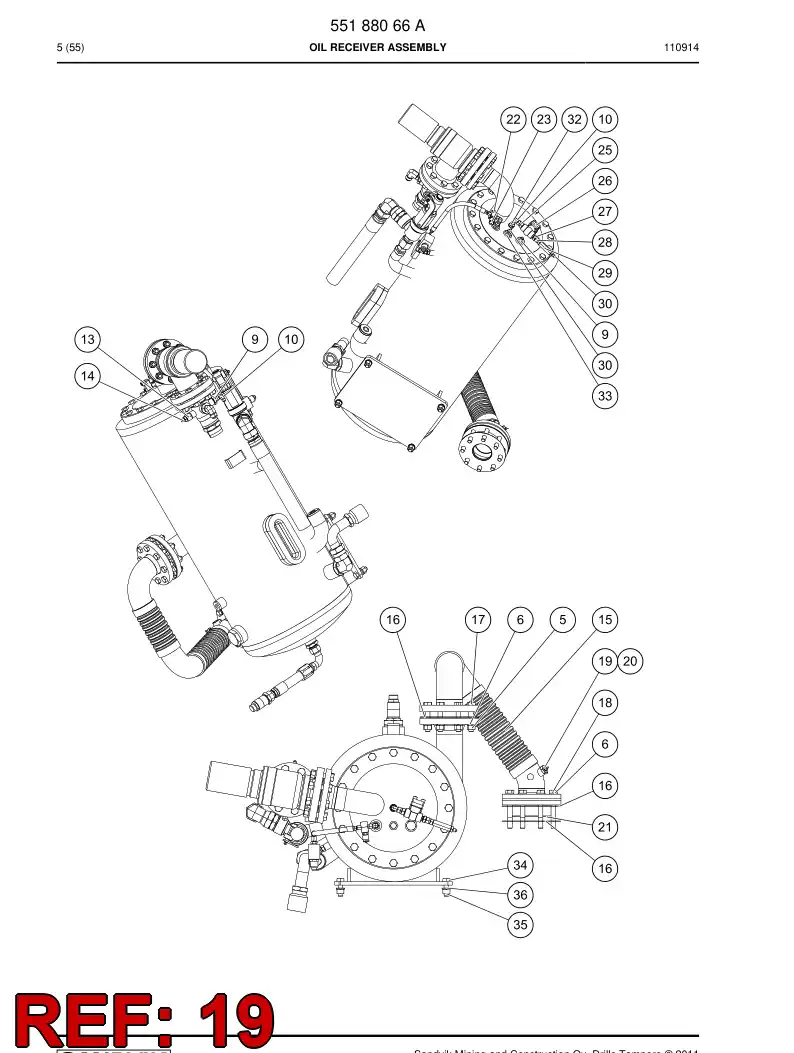 503215 503215 Thermostat - Sandvik Technical Drawing