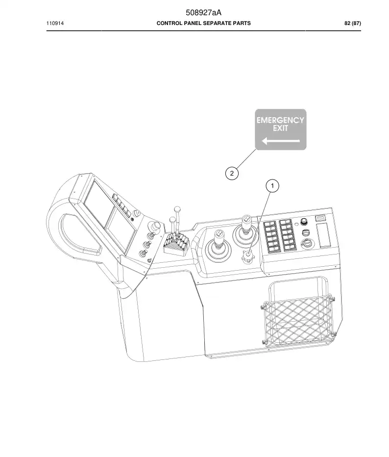 503451 503451 Control system - Sandvik Technical Drawing