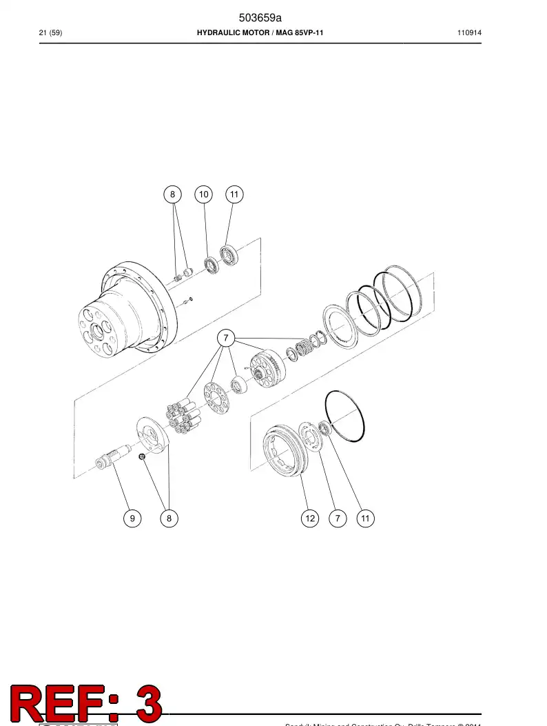503667 503667 Coil - Sandvik Technical Drawing