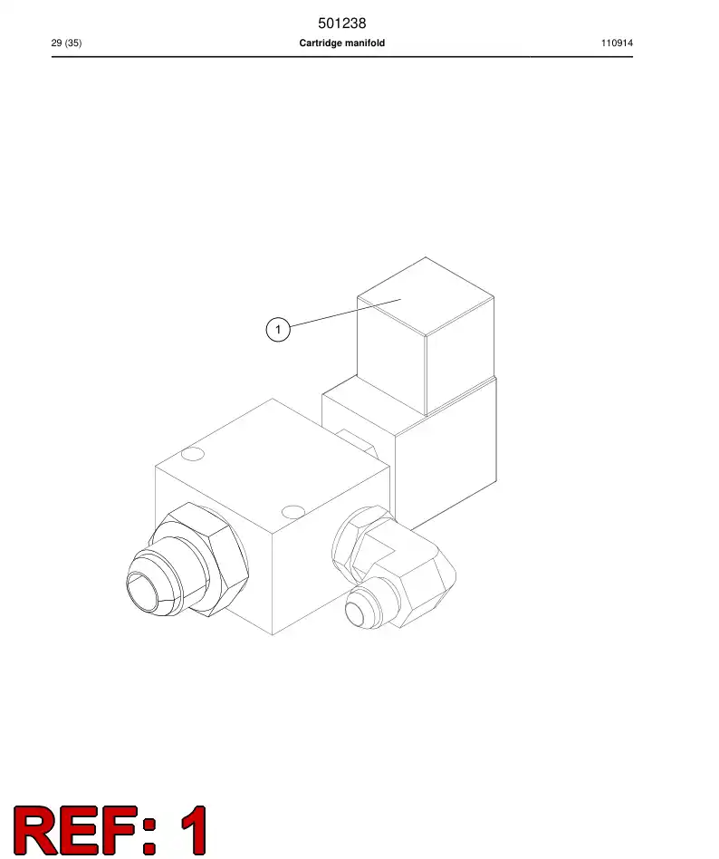 503813 503813 Cartridge - Sandvik Technical Drawing