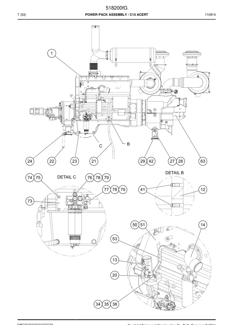 504653 504653 Starting aid ether - Sandvik Technical Drawing