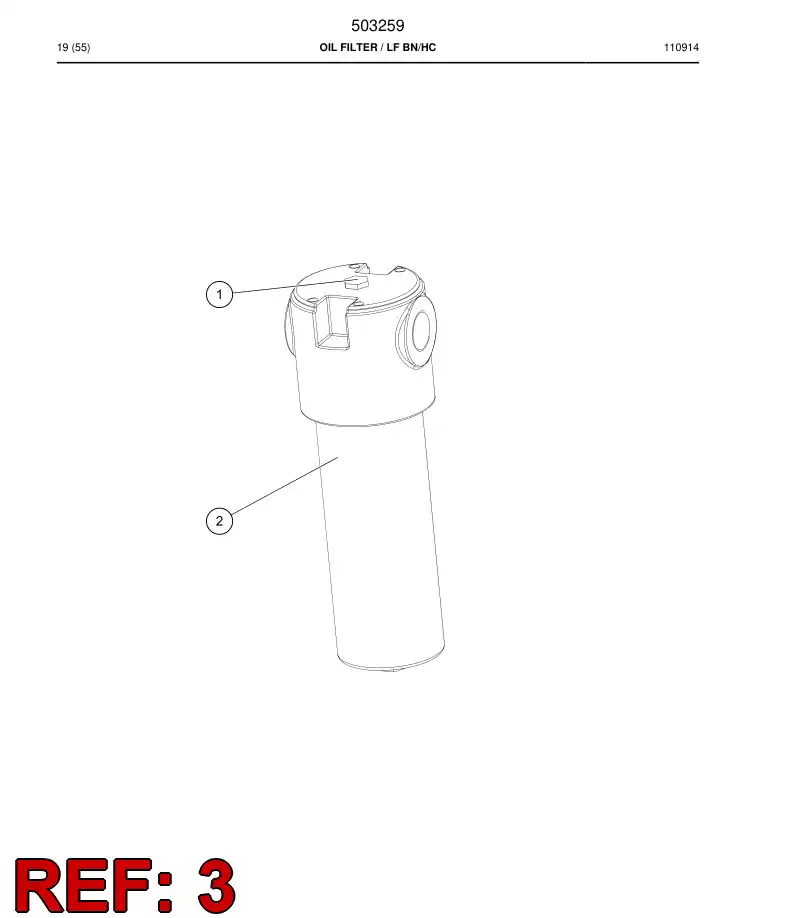 504698 504698 Repair kit - Sandvik Technical Drawing