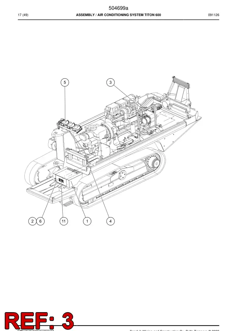 504699a 504699a Assembly - Sandvik Technical Drawing