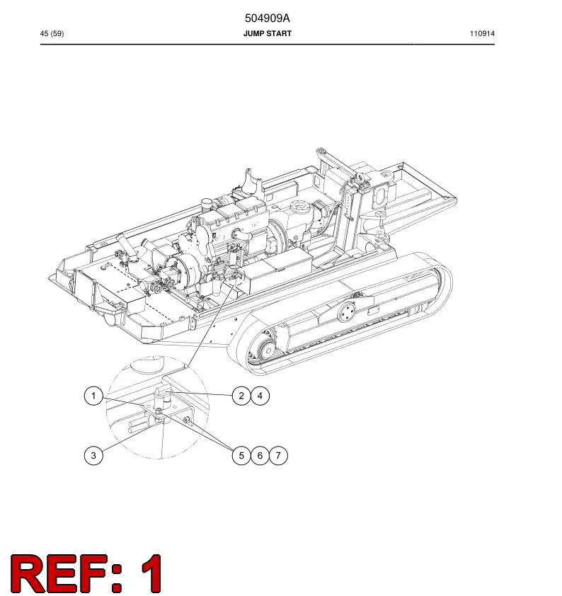 504743 504743 Support - Sandvik Technical Drawing