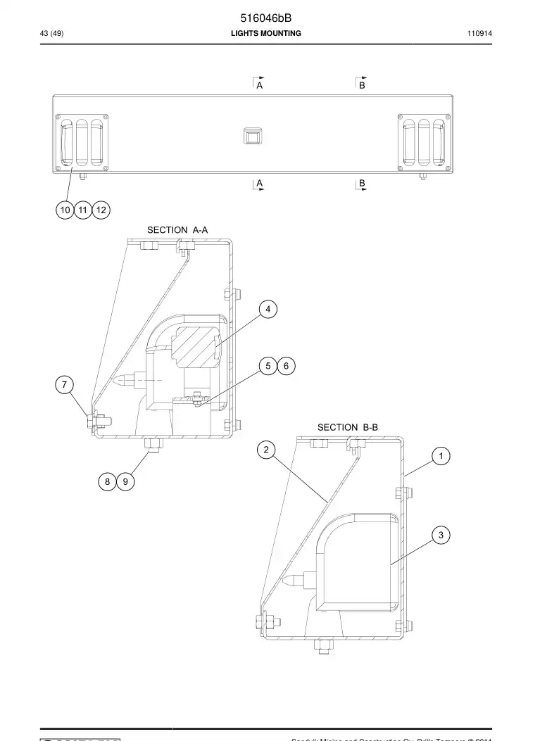 504868 504868 Camera - Sandvik Technical Drawing