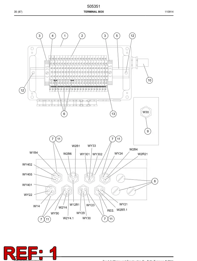 505117 505117 Box - Sandvik Technical Drawing